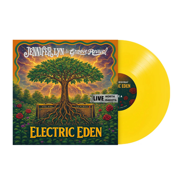 Electric Eden (Yellow Vinyl) – Jennifer Lyn & The Groove Revival