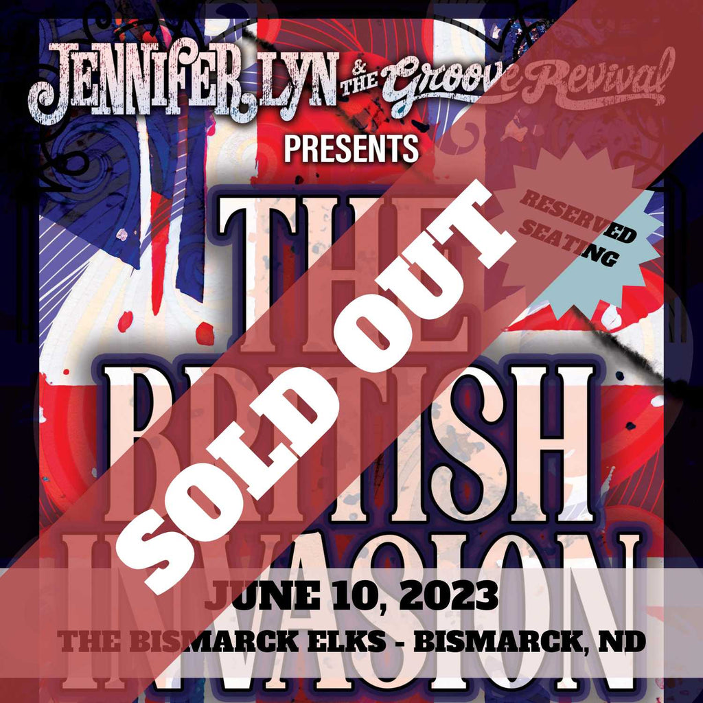 June 10, 2023 at The Bismarck Elks: "The British Invasion" - A Tribute to The Beatles, Stones, Zeppelin, and Beyond