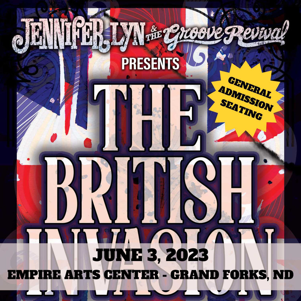 June 3, 2023 at Empire Arts Center: "The British Invasion" - A Tribute to The Beatles, Stones, Zeppelin, and Beyond