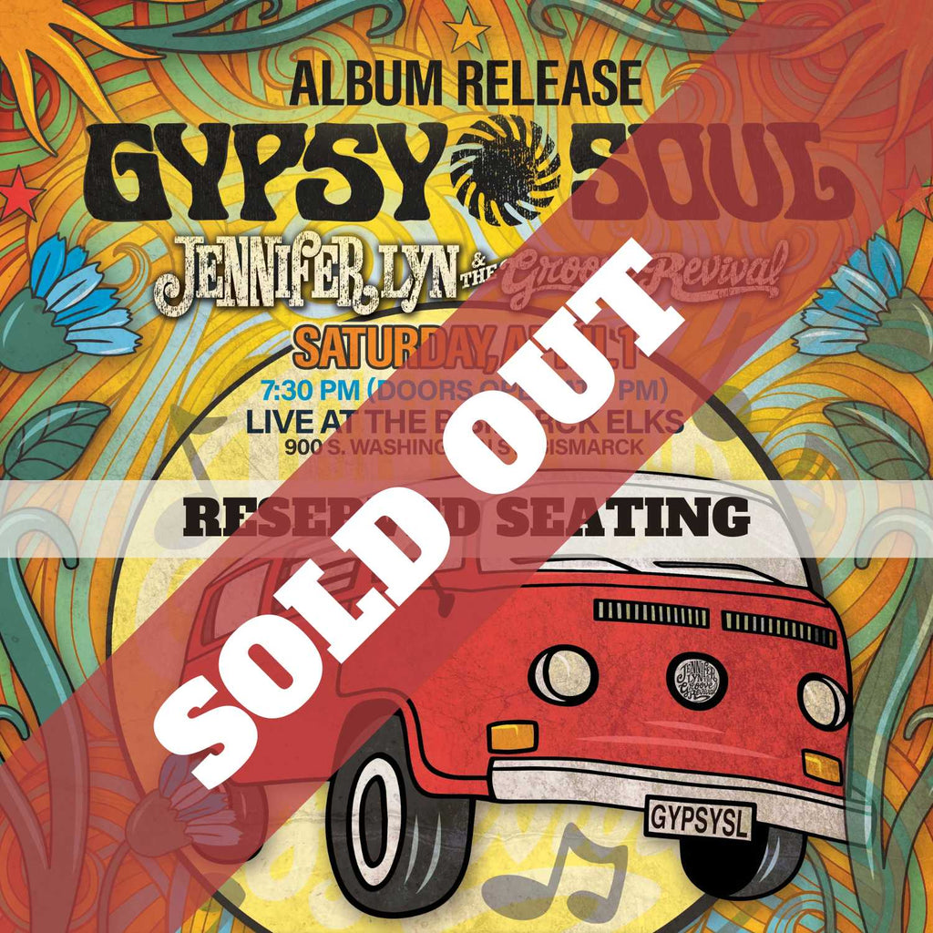 April 1, 2023: "Gypsy Soul" - Album Release Concert for Jennifer Lyn & The Groove Revival
