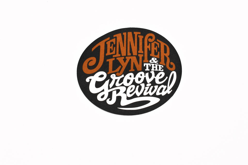 Jennifer Lyn & The Groove Revival Sticker